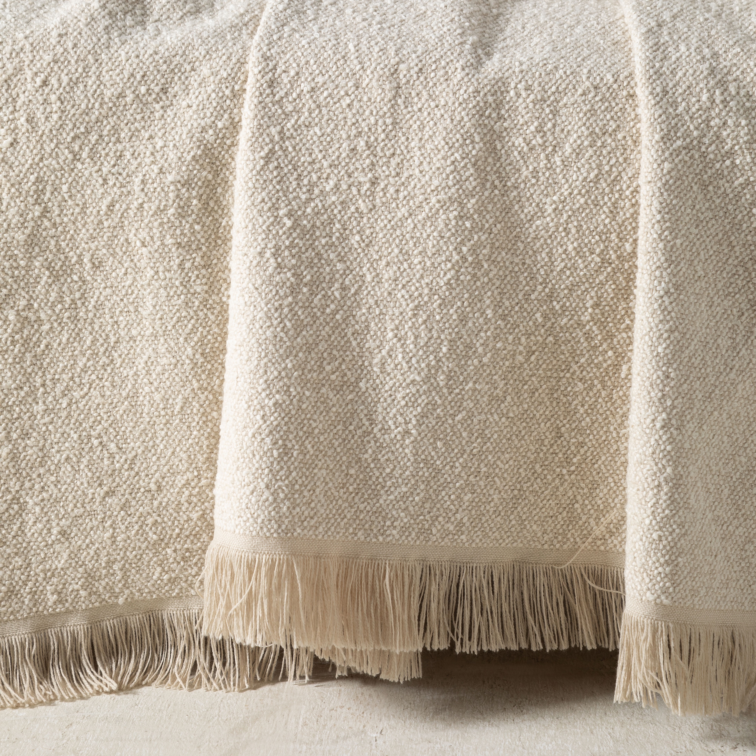 KARL KOLTUK ŞALI BEJ 140X170