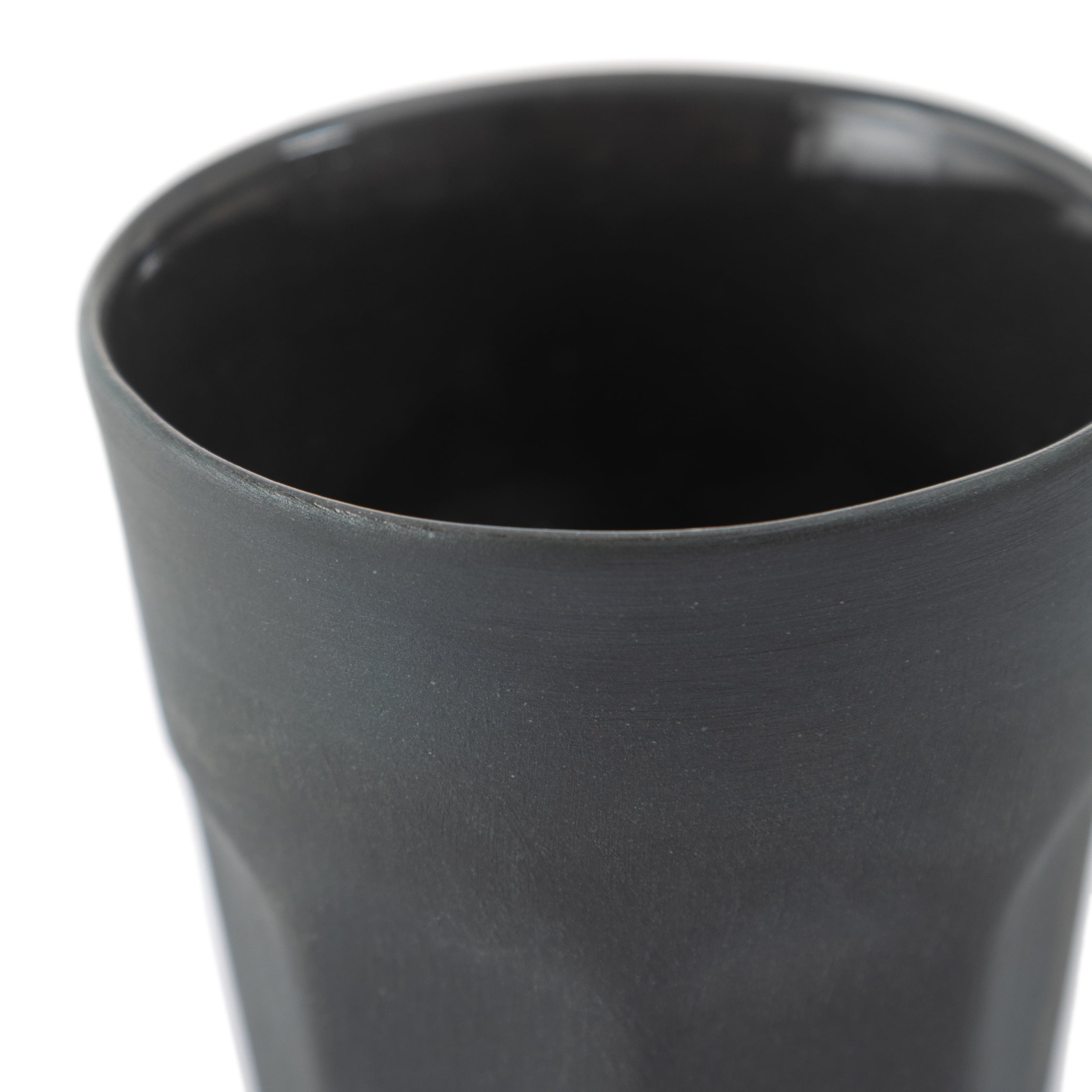 HANDMADE PORSELEN SİYAH ESPRESSO FİNCANI 110 ML