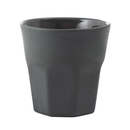 HANDMADE PORSELEN SİYAH ESPRESSO FİNCANI 110 ML