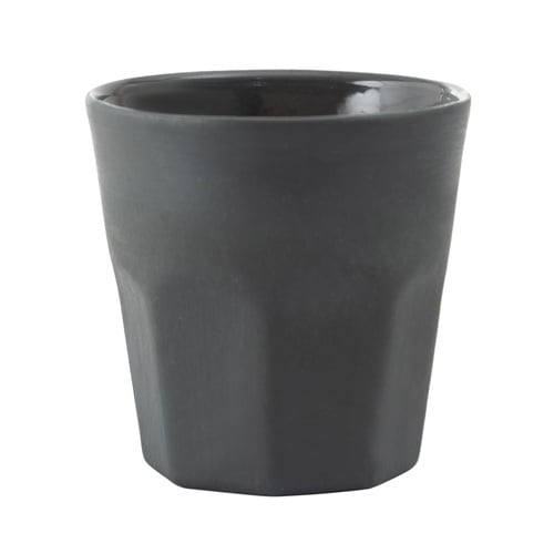 HANDMADE PORSELEN SİYAH ESPRESSO FİNCANI 110 ML