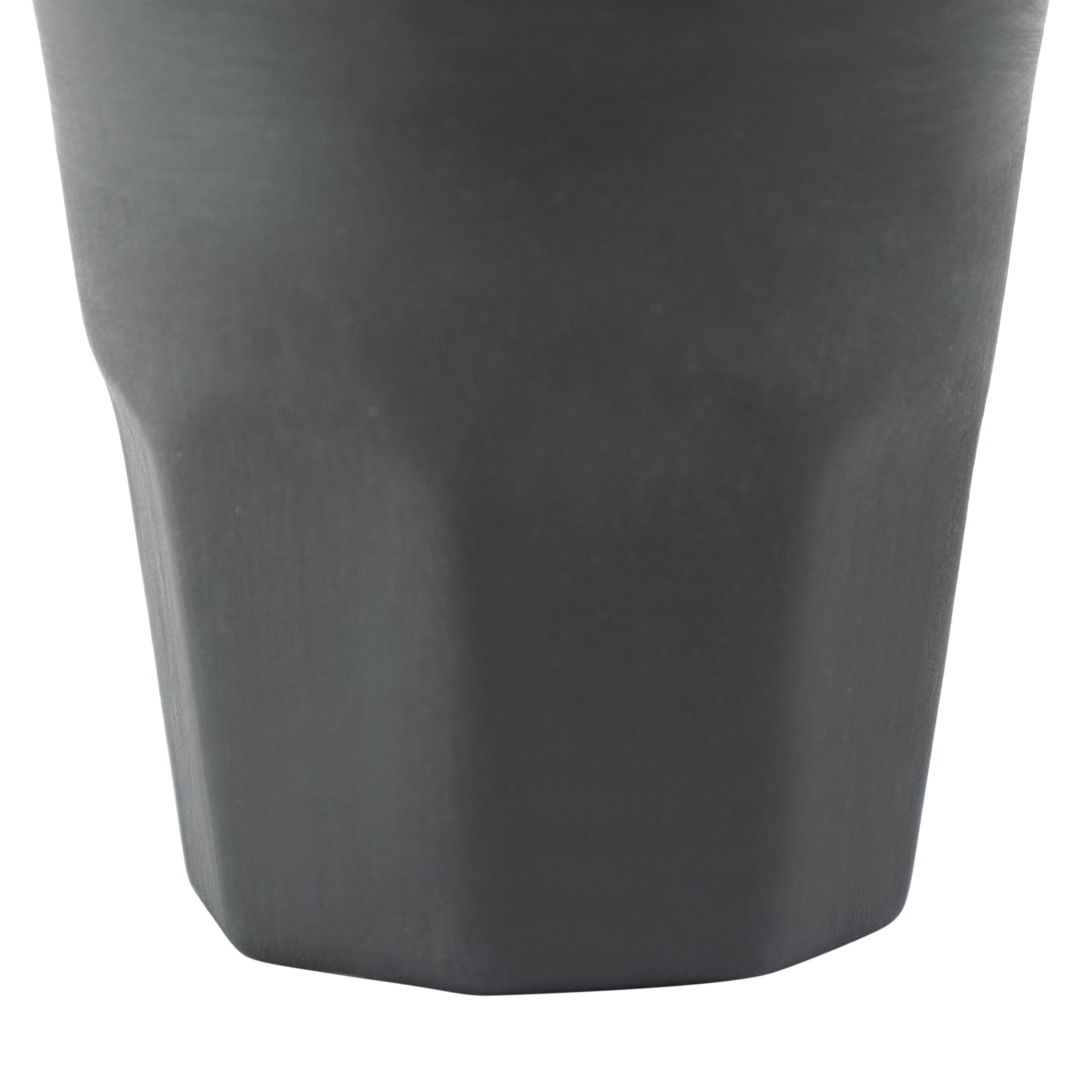 HANDMADE PORSELEN SİYAH ESPRESSO FİNCANI 110 ML