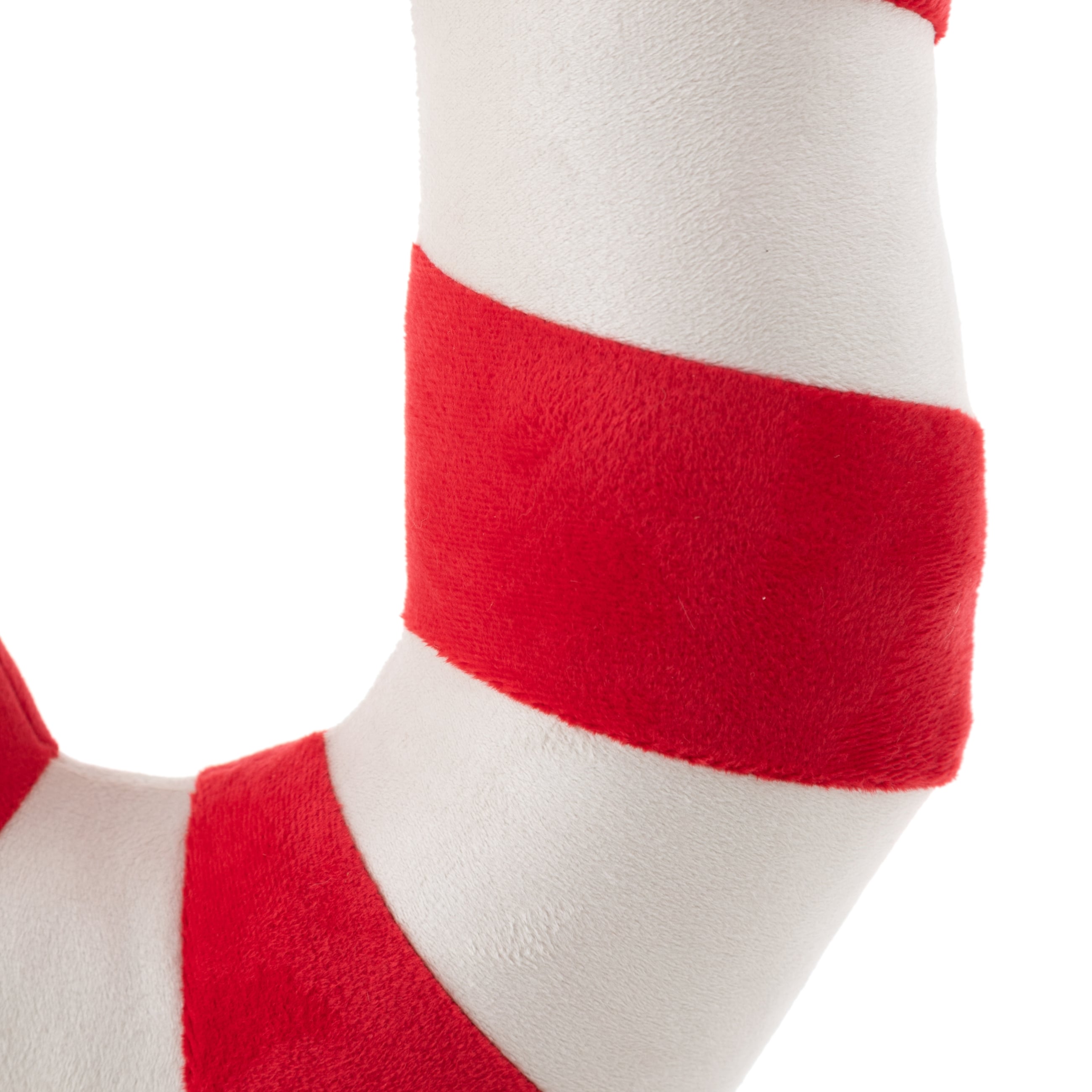 VELVET RED CANDY CANE PELÜŞ