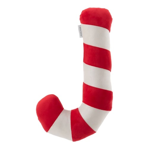 VELVET RED CANDY CANE PELÜŞ