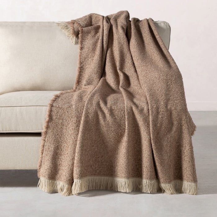 KARL KOLTUK ŞALI KAHVE 140X170