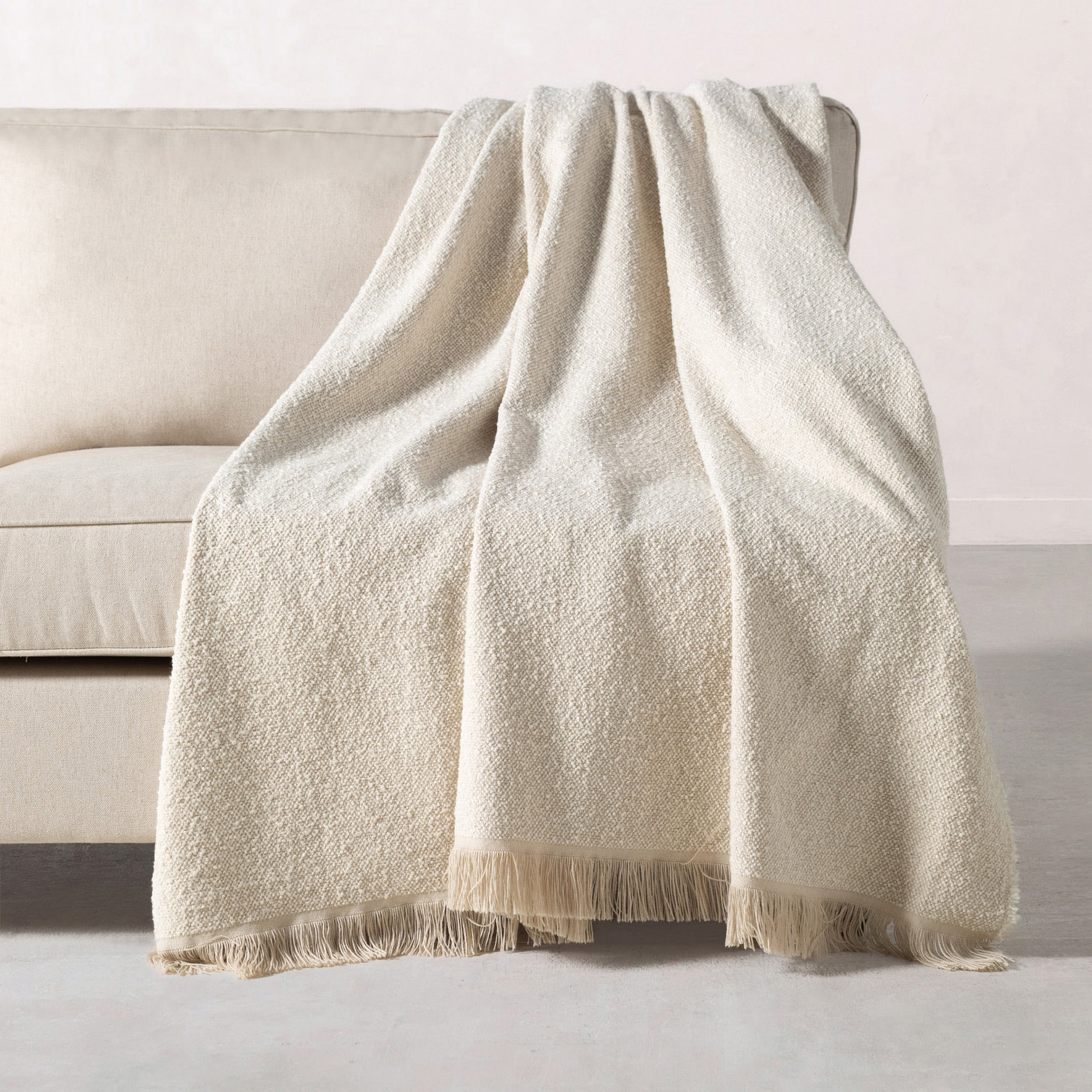 KARL KOLTUK ŞALI BEJ 140X170