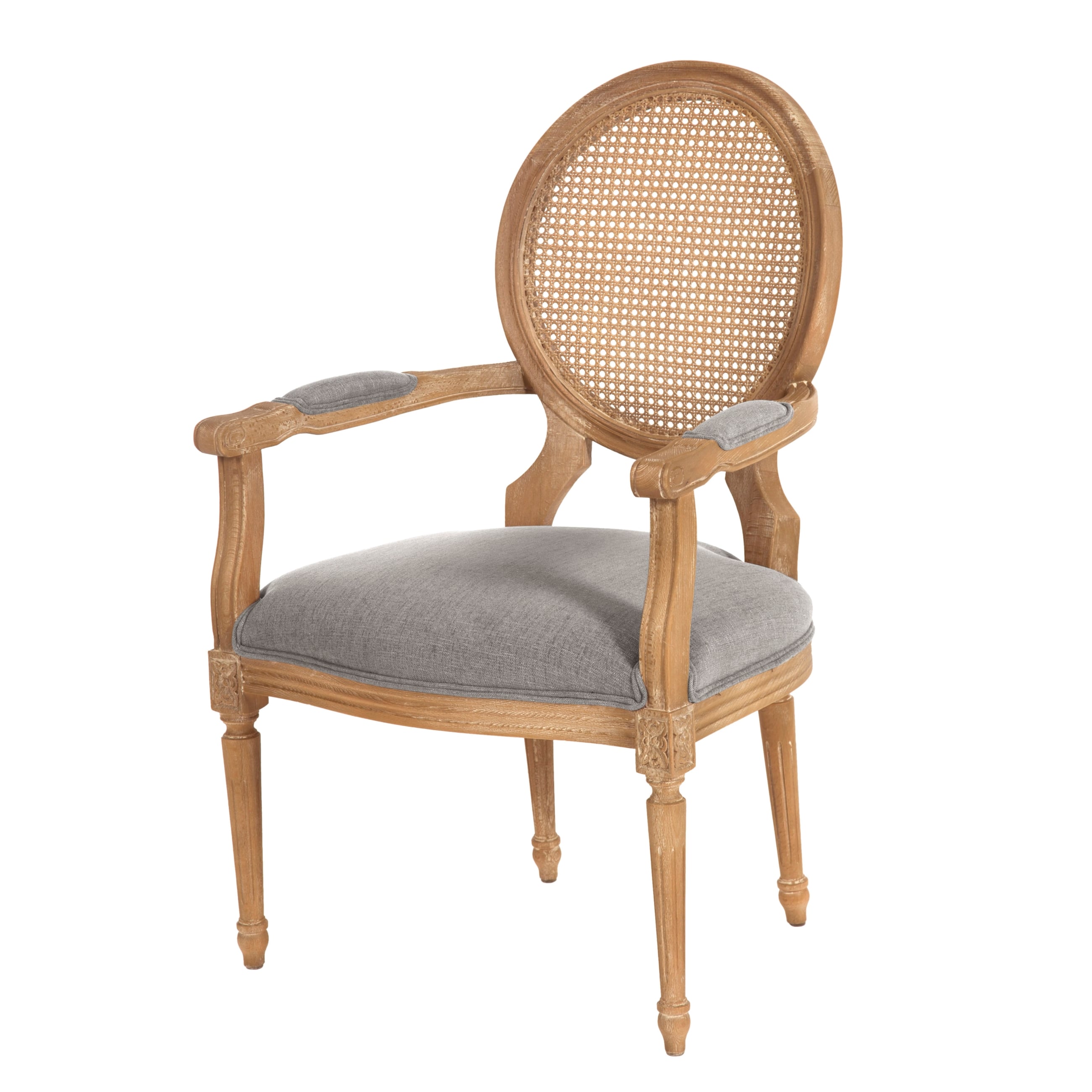 DARLINGTON MASİF AHŞAP HAZERAN SANDALYE GRİ