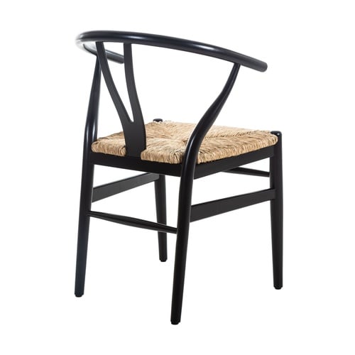  DANISH MASİF AHŞAP SANDALYE SİYAH