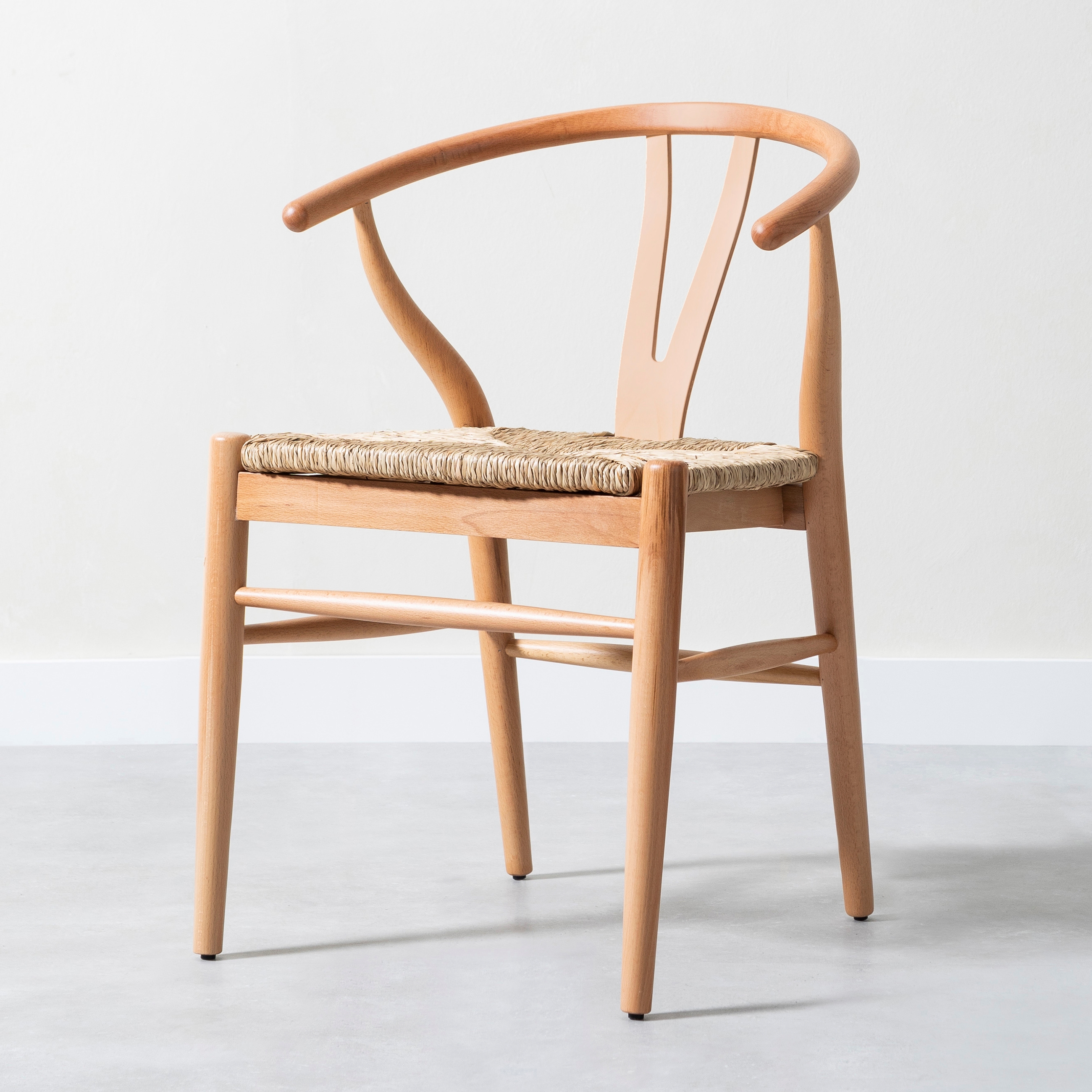 DANISH MASİF AHŞAP SANDALYE NATUREL