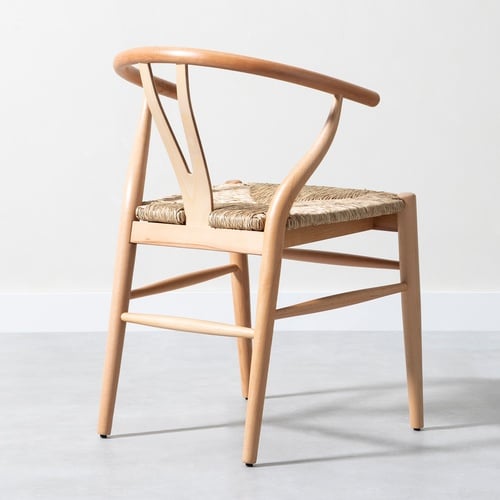 DANISH MASİF AHŞAP SANDALYE NATUREL