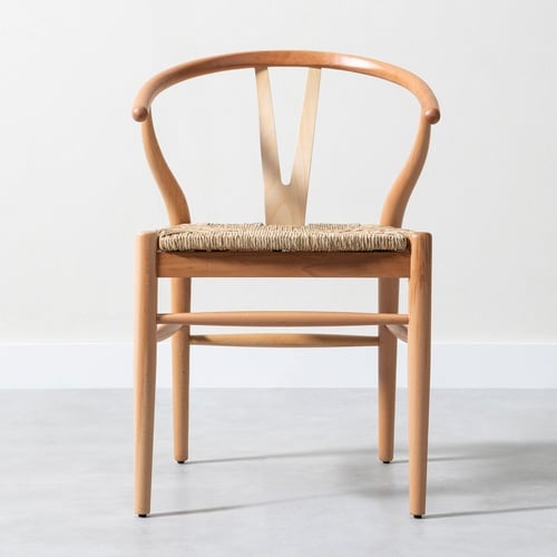 DANISH MASİF AHŞAP SANDALYE NATUREL