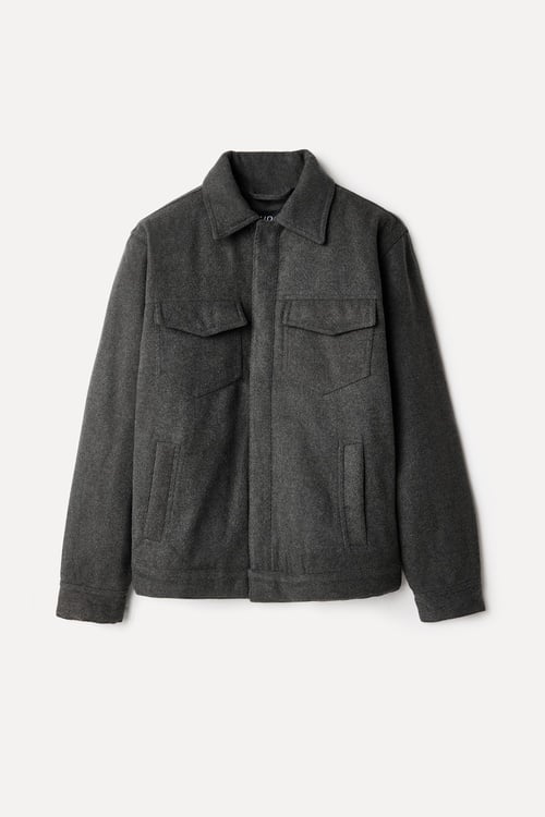  REGULAR FIT TRUCKER CEKET