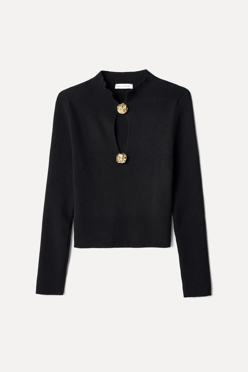 UZUN KOLLU BİSİKLET YAKA TRİKO