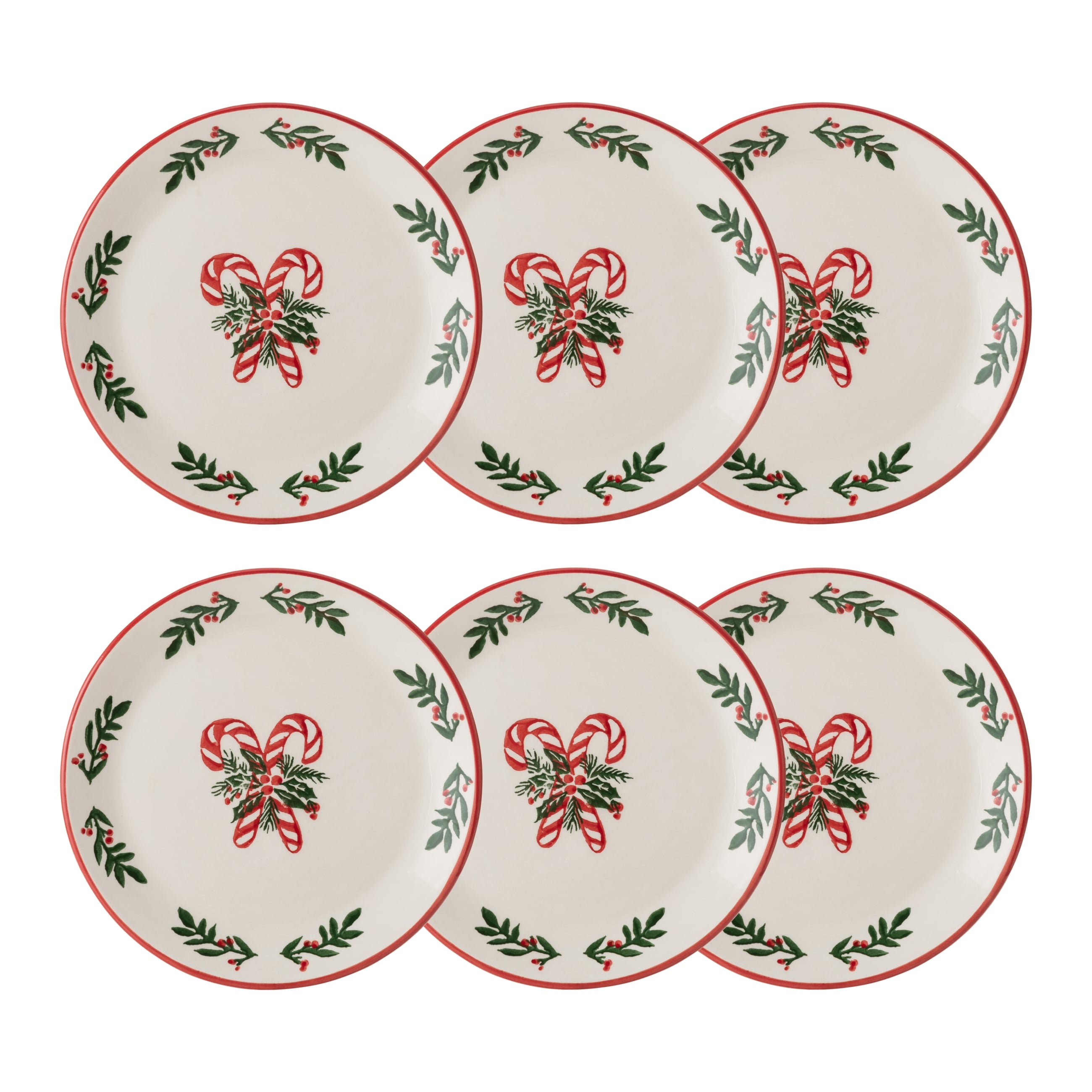 COQUINA  SERVİS TABAĞI SETİ 25CM - 6LI