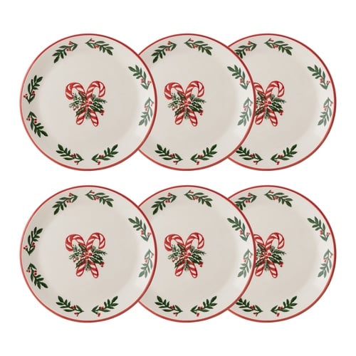 COQUINA  SERVİS TABAĞI SETİ 25CM - 6LI