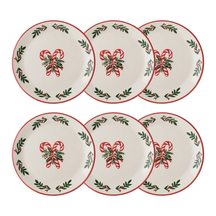 COQUINA  SERVİS TABAĞI SETİ 25CM - 6LI