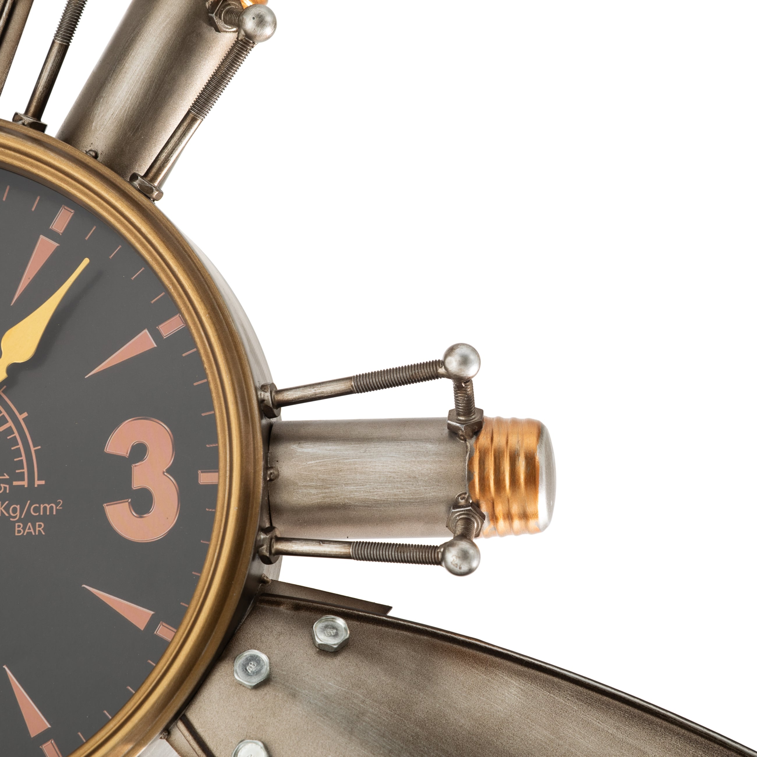 PROPELLER DUVAR SAATİ 121X106X7CM