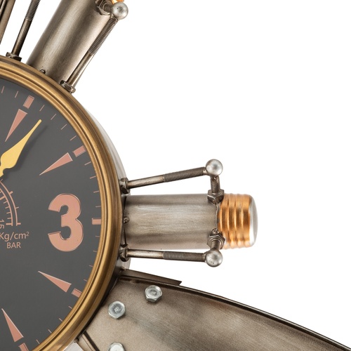  PROPELLER DUVAR SAATİ 121X106X7CM