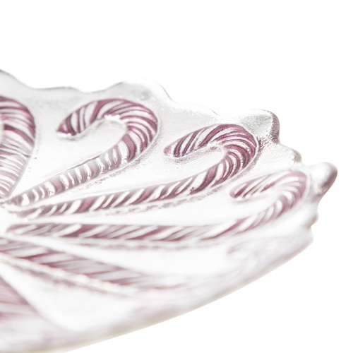  BASTON ŞEKER DESENLİ AYAKLI SUNUM 21 CM