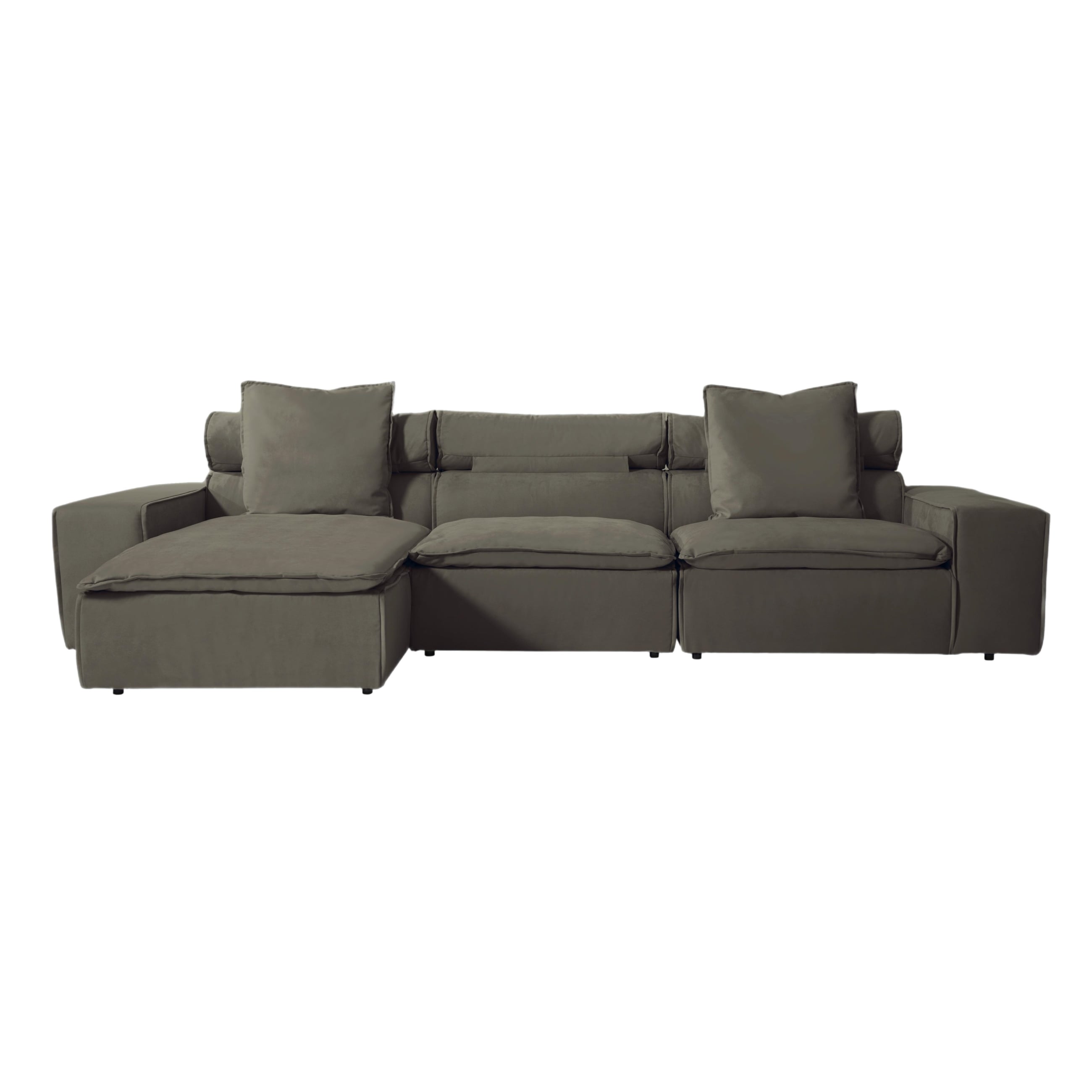 COMFY SAĞ KOLLU DİNLENME MODÜL STEEL