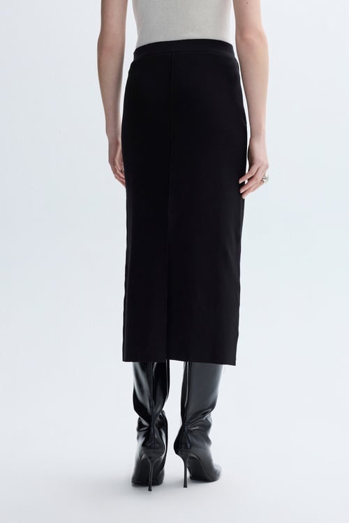  NERVÜR DİKİŞLİ YIRTMAÇLI MİDİ ETEK