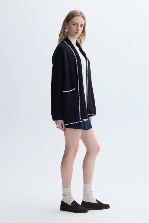  ŞAL YAKA BİYELİ HIRKA