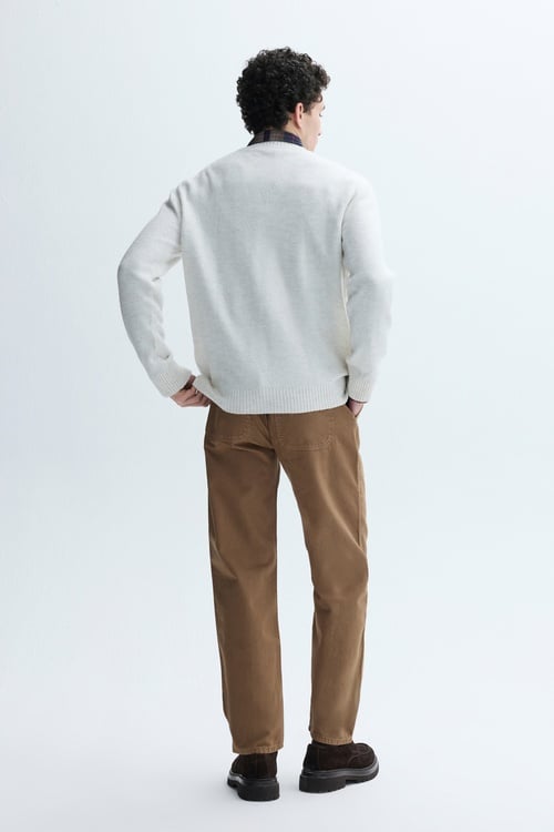 JAKARLI BİSİKLET YAKA KAZAK