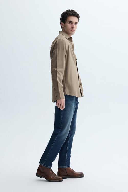 REGULAR FIT UZUN KOLLU GÖMLEK