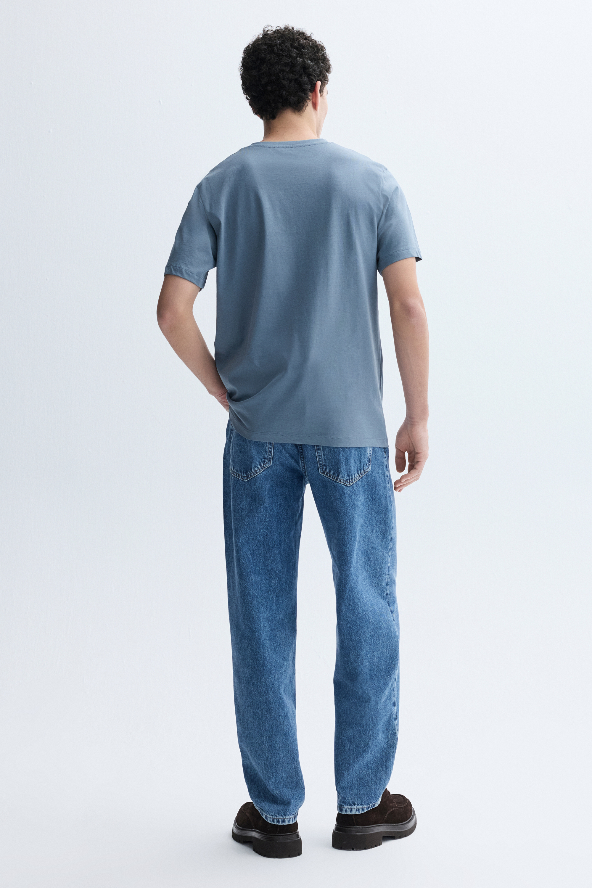 BİSİKLET YAKA T-SHIRT