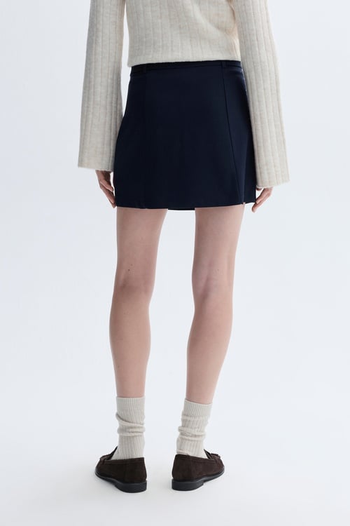  DİKİŞ DETAYLI MİNİ ETEK