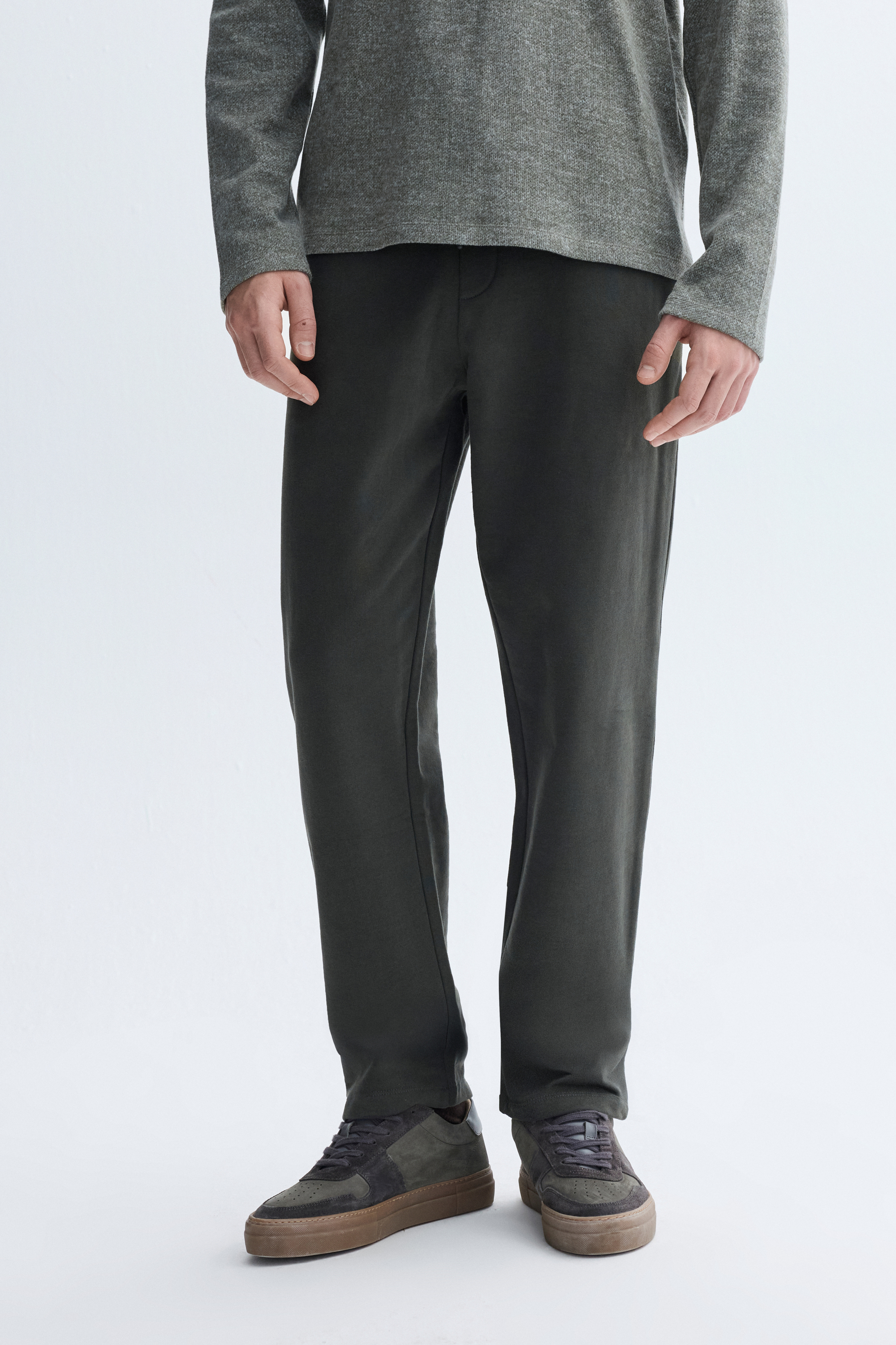 BELİ BAĞLAMALI LOOSE FIT EŞOFMAN ALTI