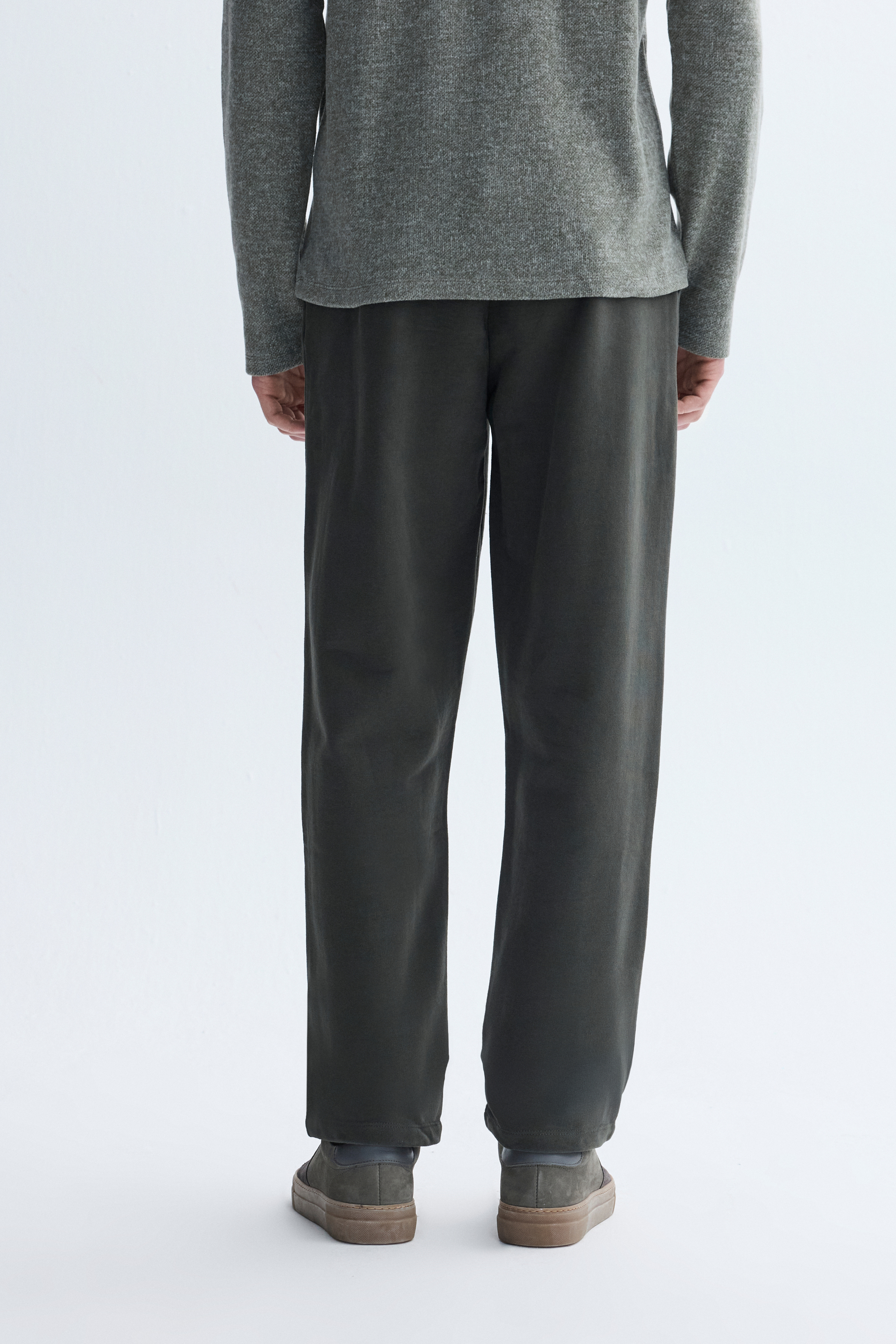 BELİ BAĞLAMALI LOOSE FIT EŞOFMAN ALTI