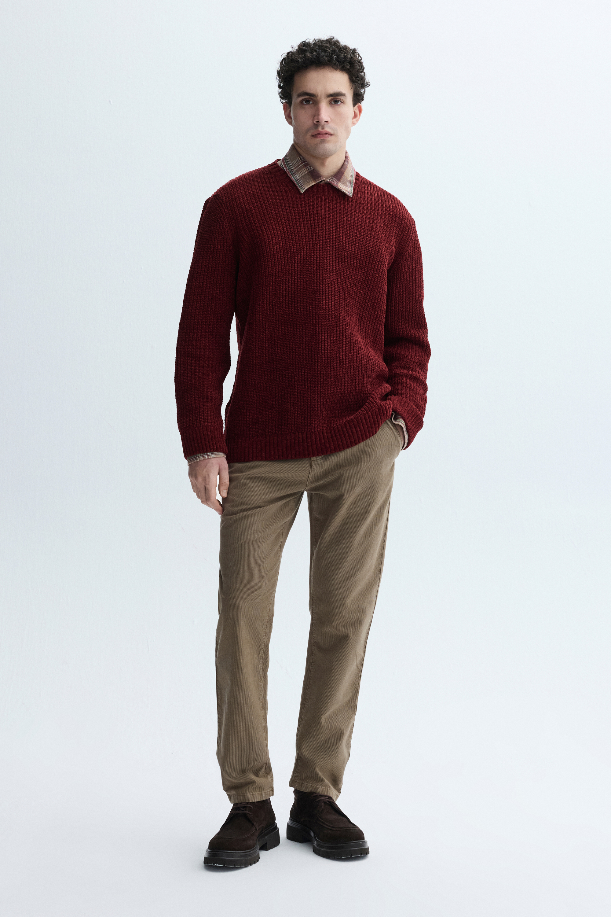 BİSİKLET YAKA ÖRGÜ KAZAK