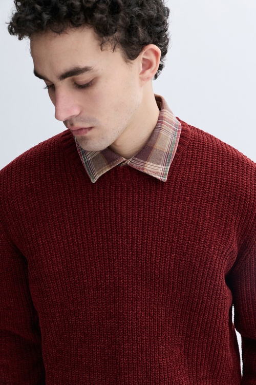  BİSİKLET YAKA ÖRGÜ KAZAK