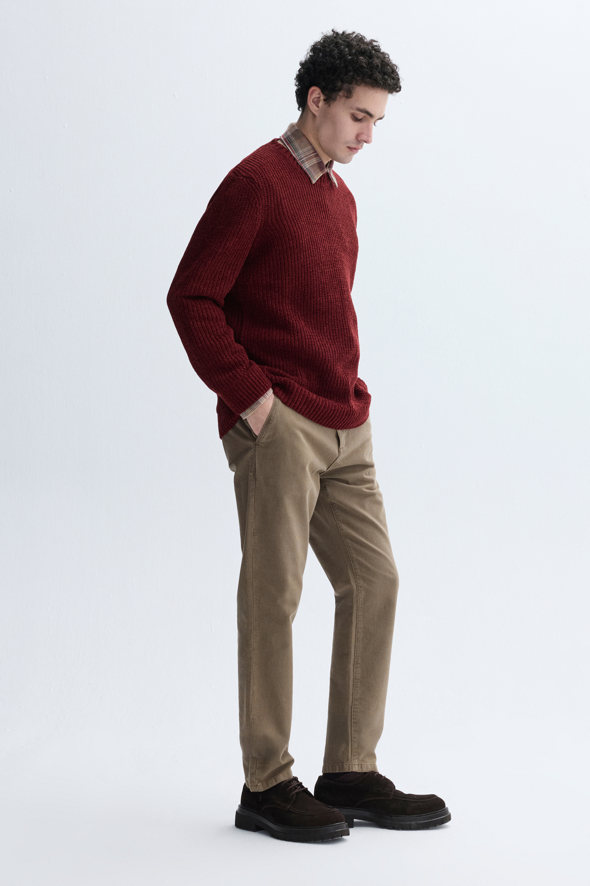 BİSİKLET YAKA ÖRGÜ KAZAK