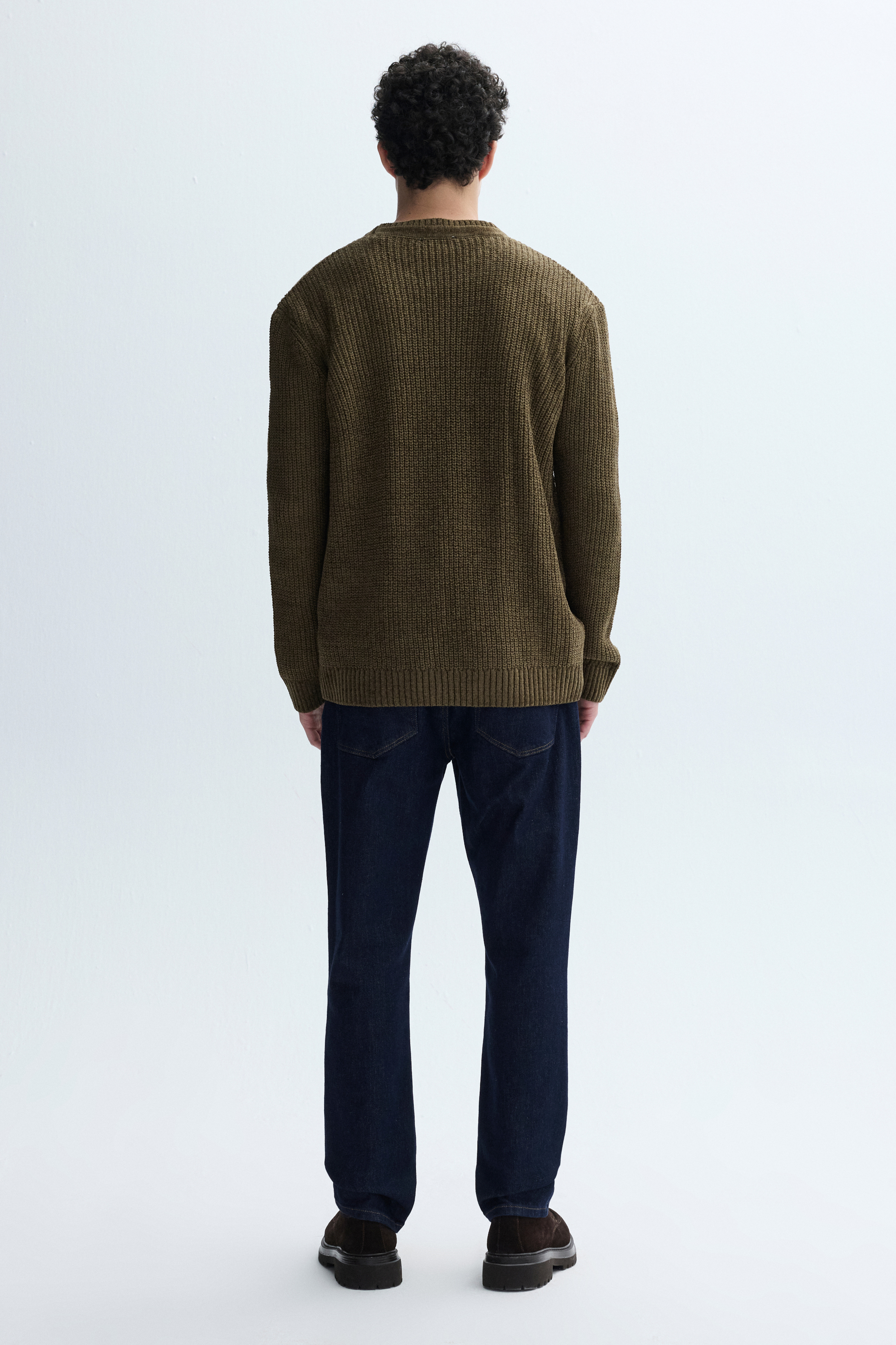 BİSİKLET YAKA ÖRGÜ KAZAK