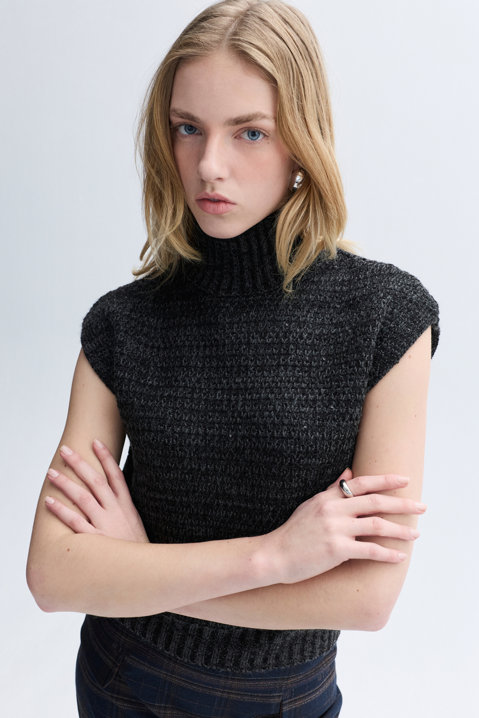 BALIKÇI YAKA SÜVETER