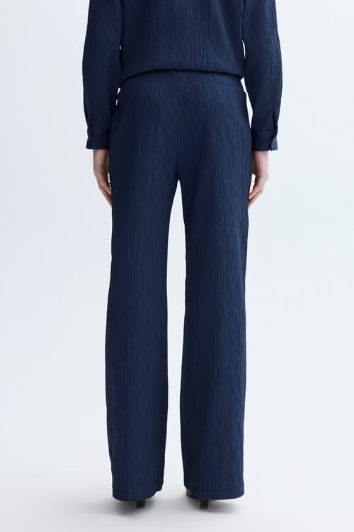  WIDE LEG BELİ LASTİKLİ PANTOLON