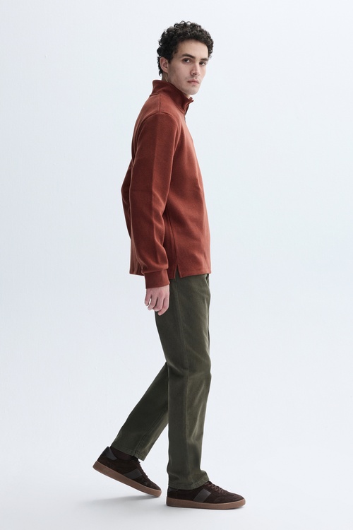  MELANJLI DİK YAKA COMFORT FIT SWEATSHIRT