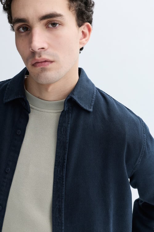  REGULAR FIT UZUN KOLLU LİYOSEL GÖMLEK