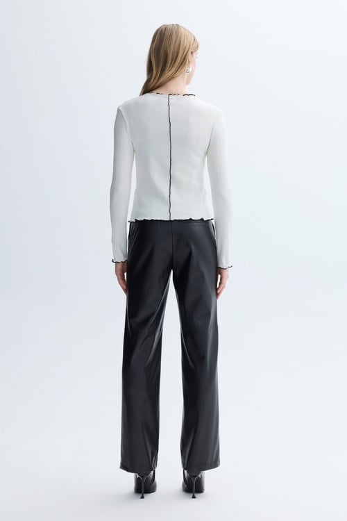 FITTED DİKİŞ DETAYLI KAZAK