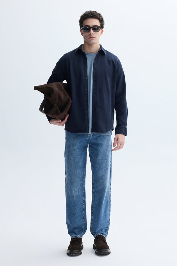 REGULAR FIT UZUN KOLLU GÖMLEK