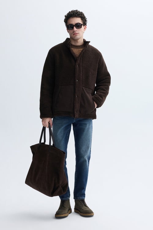 COMFORT FIT PELÜŞ CEKET