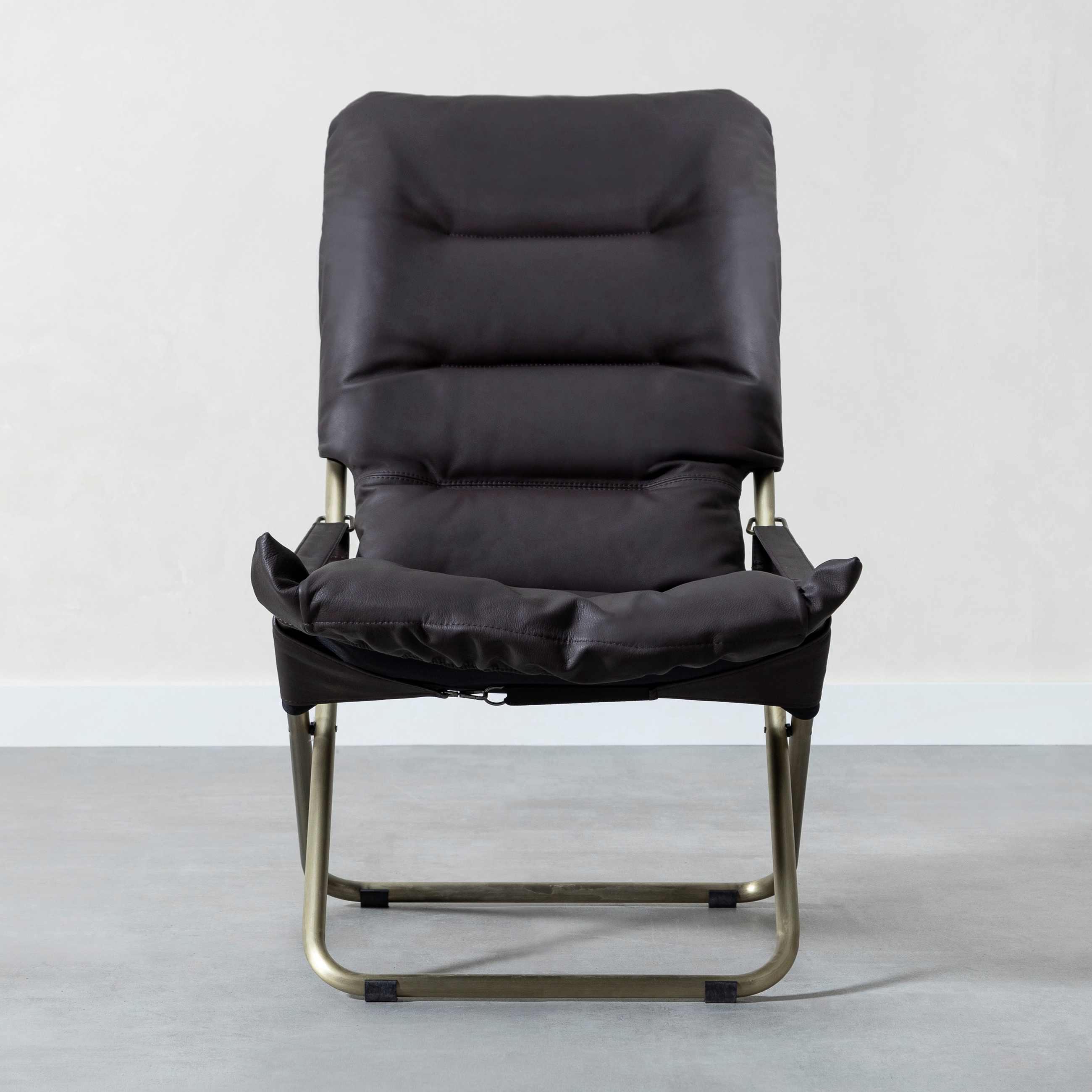 MARBELLA KAHVERENGİ DERİ BERJER