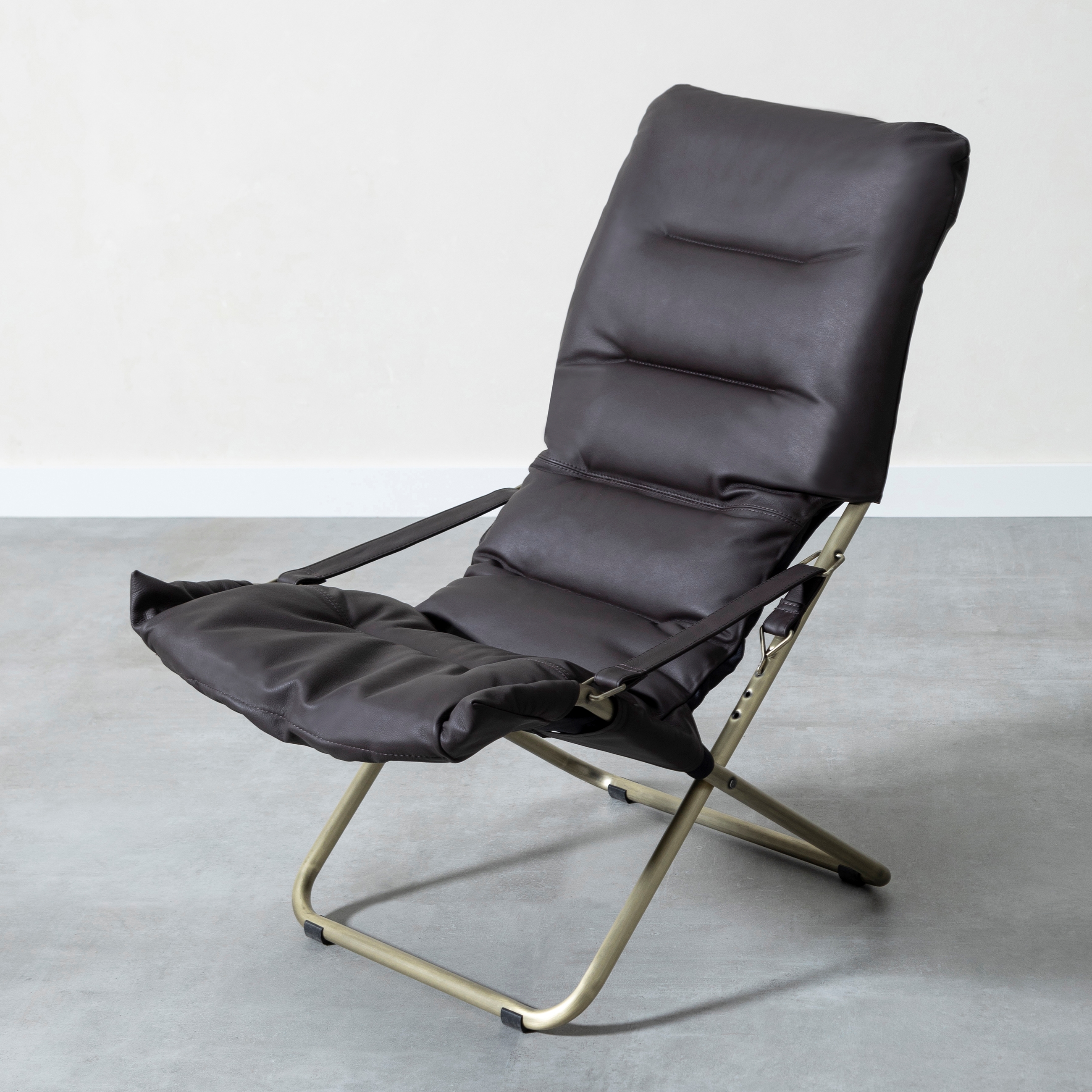 MARBELLA KAHVERENGİ DERİ BERJER