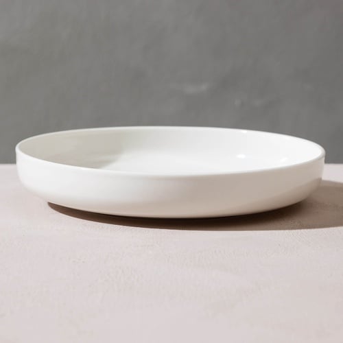  EPHESUS WHITE ÇUKUR TABAK 22CM
