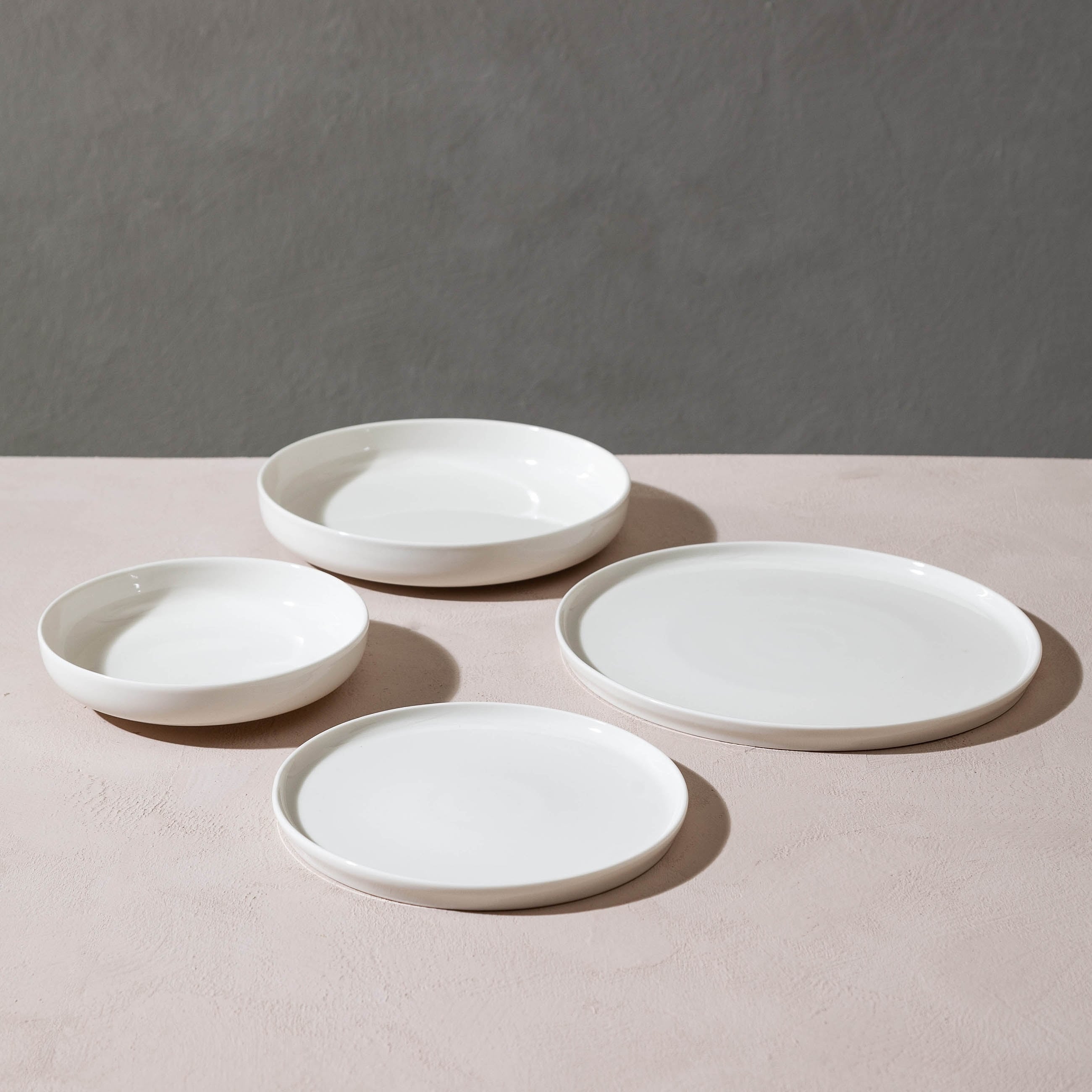 EPHESUS WHITE ÇUKUR TABAK 22CM