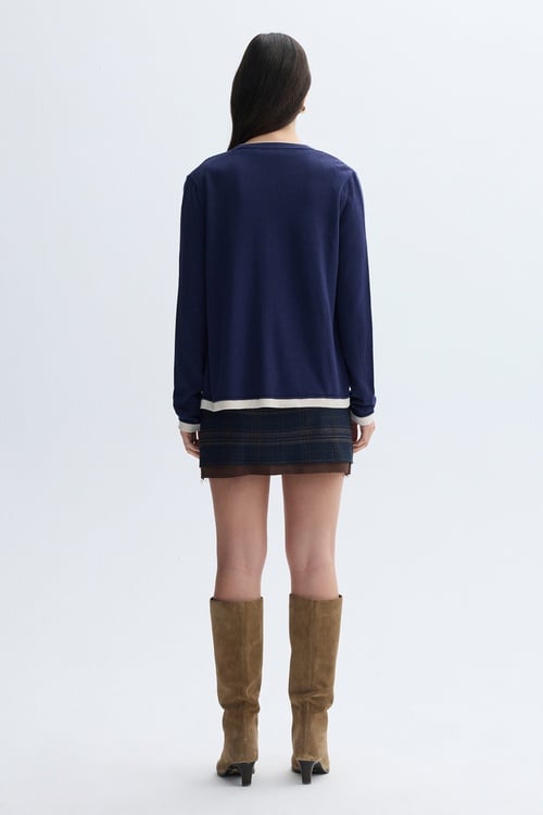 CEP DETAYLI TRİKO HIRKA