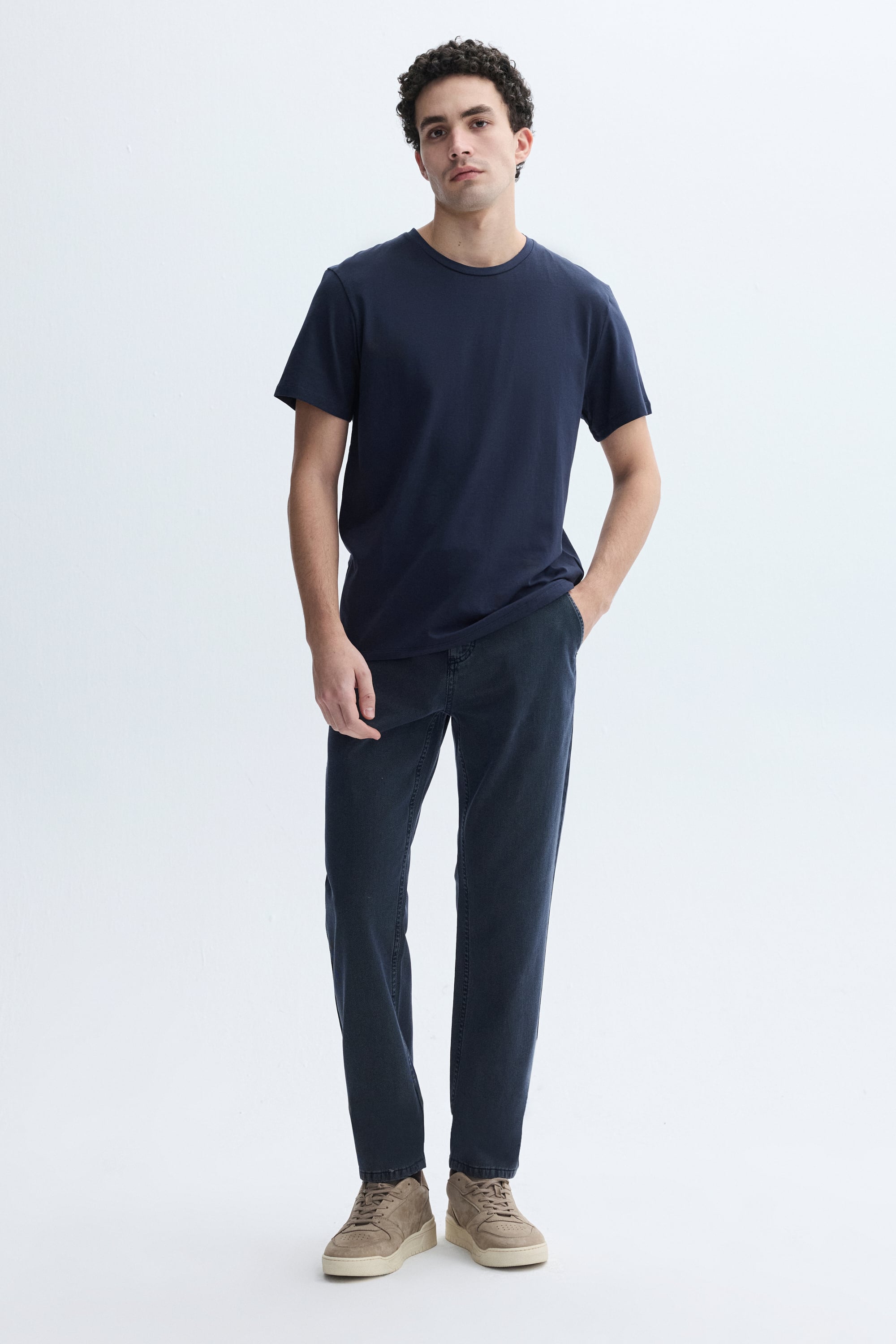 STRAIGHT FIT BELİ BAĞLAMALI PANTOLON