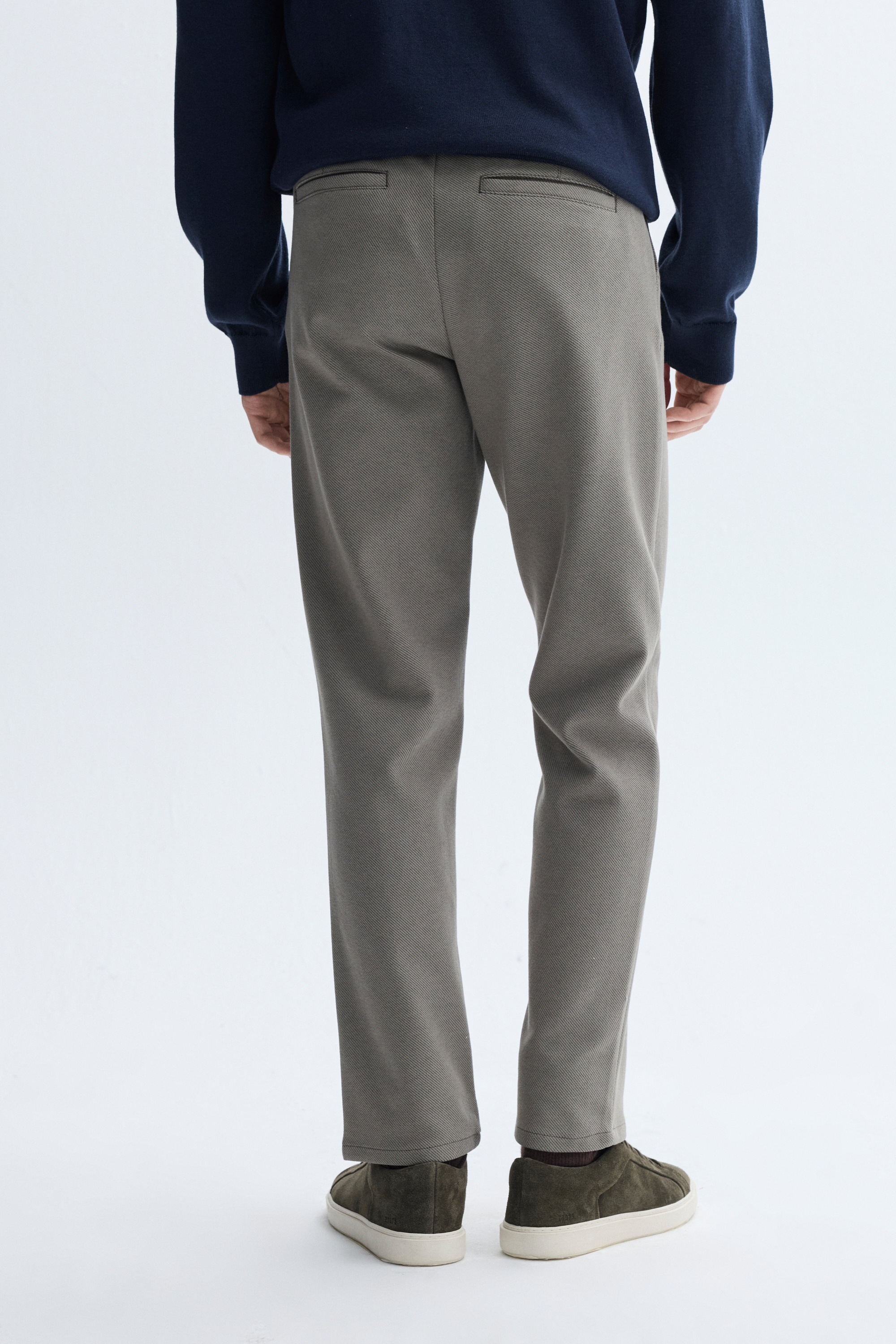 STRAIGHT FIT BELİ LASTİKLİ PANTOLON