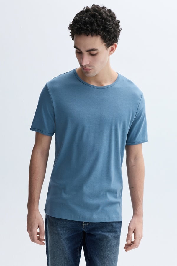 BİSİKLET YAKA T-SHIRT